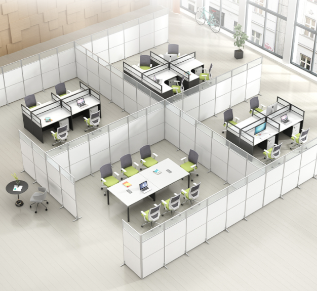 濰坊會展移動隔斷，辦公室移動屏風(fēng)